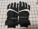回力手套冬季男騎行手套滑雪加厚保暖觸屏防潑水防風(fēng)寒電動(dòng)摩托手套女 黑色【科技鎖溫+騎車(chē)防滑】 均碼 曬單實(shí)拍圖