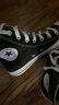 匡威（Converse）男女 ALL STAR常青款 高幫帆布情侶休閑鞋 101010 37.5碼US5碼 曬單實(shí)拍圖