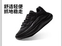 李寧云浪-萊卡皮質(zhì)版丨潮流休閑鞋男鞋春季百搭輕便厚底運動(dòng)鞋 黑色-2 41.5 曬單實(shí)拍圖