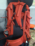 迪卡儂登山包徒步背包雙肩包MH500新款戶(hù)外旅行輕量化背負系統大容量 朱砂橙-38L帶頂包 升級新款 曬單實(shí)拍圖
