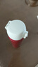 膳魔師防漏彈跳蓋子保溫杯蓋子通用配件密封圈兒童水杯蓋杯蓋鎖扣 彈跳蓋白色 曬單實(shí)拍圖