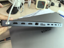倍思 拓展塢Type-C擴展塢充電器雙HDM/DP投屏IUSB3.0分線(xiàn)器HUB投屏通用雷電4筆記本電腦車(chē)載 曬單實(shí)拍圖