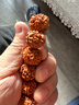 妍韻珠寶22mm滿(mǎn)肉雙龍紋六瓣大金剛菩提子手串佛珠念珠把件男女士款手鏈  曬單實(shí)拍圖