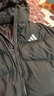 阿迪達斯（adidas）男 運動(dòng)型格系列 3S L DOWN JKT 長(cháng)款羽絨服 KC2498 黑色  L  曬單實(shí)拍圖