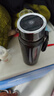 富光大容量保溫杯316L不銹鋼泡茶杯子 便攜辦公茶水分離戶(hù)外水杯男士 曬單實(shí)拍圖