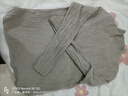 紅蜻蜓打底衫女2025年秋冬季新款女裝針織衫內搭長(cháng)袖t恤女士毛衣女上衣 灰色 均碼 【適合80-145斤】 曬單實(shí)拍圖