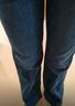京東京造牛仔褲女春季新款萊卡彈力垂感直筒休閑褲 深藍S 曬單實(shí)拍圖