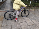 KinderKraftKK兒童自行車(chē)6-12-15歲學(xué)生單車(chē)青少年男女孩山地車(chē)24寸紫變速 曬單實(shí)拍圖