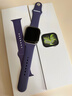 Apple/蘋(píng)果 Watch S11 智能手表GPS款46毫米銀色鋁金屬表殼霧紫色運動(dòng)型表帶S/M MEVW4CH/B 曬單實(shí)拍圖