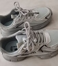 回力（Warrior）官方老爹鞋女鞋秋季學(xué)生時(shí)尚百搭休閑鞋女厚底運動(dòng)鞋子女 銀色39 曬單實(shí)拍圖