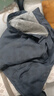 JEEP SPIRIT吉普棉服男裝百搭加絨加厚棉襖防風(fēng)保暖休閑外套 深灰 3XL 曬單實(shí)拍圖