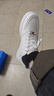 回力官方小白鞋男鞋春季板鞋男士空軍一號運動(dòng)休閑鞋子男 白色 40 曬單實(shí)拍圖