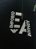 阿瑪尼EMPORIO ARMANI【禮物】EA男士飾邊大鷹標連帽衛衣帽衫 曬單實(shí)拍圖