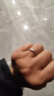 唯一（Winy）情人節禮物女朋友999純銀情侶戒指一對男女款求婚告白生日對戒 曬單實(shí)拍圖