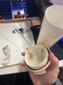 水莫停電動(dòng)攪拌陶瓷內膽保溫杯男女生全自動(dòng)咖啡杯水杯子七夕教師禮物 曬單實(shí)拍圖