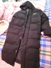 阿迪達斯（adidas）冬季男女同款連帽長(cháng)款鴨絨運動(dòng)休閑羽絨服 黑色 S 曬單實(shí)拍圖