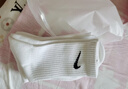 JUST DO IT襪子NIKE中筒純棉毛巾底黑白色跑步運動(dòng)襪男籃球鯊魚(yú)褲簡(jiǎn)約潮流襪 [長(cháng)筒]白色 5雙 L (42-46碼)毛巾底 曬單實(shí)拍圖