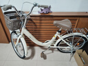 鳳凰鳳凰自行車(chē)女通勤輕便普通18/20/22寸學(xué)生成人單車(chē)代步車(chē)淑女腳踏 米咖色 22英寸 曬單實(shí)拍圖