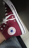 匡威（Converse）官方 All Star復古帆布鞋休閑高幫紅色M9613C M9613C 38 曬單實(shí)拍圖