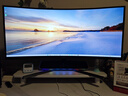 AOC 34英寸WQHD 240Hz超頻250Hz HVA快速液晶1ms HDR400 1500R曲面帶魚(yú)屏 21:9游戲電競顯示器CU34G3Z 曬單實(shí)拍圖