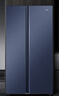 海爾（Haier）盛宴618L對開(kāi)門(mén)冰箱黑金凈化一級能效風(fēng)冷無(wú)霜超大容量藍色BCD-618WGHSSEDBL國家補貼 曬單實(shí)拍圖