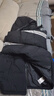 adidas保暖寬松舒適鴨絨連帽羽絨服面包服男秋冬阿迪達斯三葉草 黑色   S 曬單實(shí)拍圖