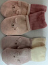五朵棉3雙裝嬰幼兒襪子秋冬新款糖果色寶寶襪子 加厚保暖新生兒襪子A類(lèi) 曬單實(shí)拍圖