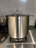 MomscookMomscook慕廚 不銹鋼湯鍋合集 深湯鍋 高湯鍋 304 電磁爐燃氣通用 【加厚鋼蓋】 28cm 曬單實(shí)拍圖