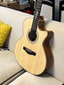 BROOK 布洛克v12吉他單板民謠吉他面單木吉他初學(xué)者樂(lè )器 40英寸原木色缺角V12N-ACM 曬單實(shí)拍圖