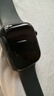 Apple/蘋(píng)果 Watch S11 智能手表GPS款46毫米亮黑色鋁金屬表殼黑色運動(dòng)型表帶M/L MEVH4CH/B 曬單實(shí)拍圖