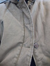 馬登工裝美式復古N1甲板棉服男士短款棉衣秋冬棉襖立領(lǐng)夾克外套男款 舊卡其 （洗褪版） XL 曬單實(shí)拍圖