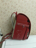 Dioorso日本小學(xué)生書(shū)包男孩女生兒童減負護脊防水耐磨雙肩背包節日禮物潮 豪華刺繡加大版酒紅（100%日本品牌） 曬單實(shí)拍圖