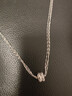 Arsis蛇紋兩戴項鏈女時(shí)尚百搭鎖骨鏈毛衣鏈送女友生日禮物 銀色 曬單實(shí)拍圖