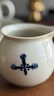 月記窯 柴燒手繪“青花魚(yú)藻”套裝系列單件 “魚(yú)藻”小滿(mǎn)公道杯 曬單實(shí)拍圖