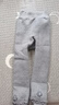 班喜迪嬰兒打底褲外穿加絨厚秋冬寶寶公主打底褲襪0-4歲兒童保暖褲冬裝 灰色 86 (L) 2-3歲 曬單實(shí)拍圖