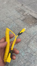 車(chē)載伸縮彈簧65W充電線(xiàn)四合一數據線(xiàn)適用華為蘋(píng)果16iPhone快充線(xiàn) 車(chē)載彈簧線(xiàn)（黃色）-1條裝 曬單實(shí)拍圖