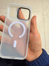 邦克仕（Benks）【全包拍照按鍵】適用蘋(píng)果17 ProMax手機保護殼 iphone17promax防摔磁吸殼輕砂全包保護套 白 曬單實(shí)拍圖
