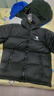 駱駝[黑鉆3.0]羽絨服男90%絨秋冬保暖時(shí)尚顯瘦高蓬羽絨服女 A13CAPN110A5，幻影黑 ，中性（金箔內） 2XL 曬單實(shí)拍圖