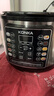 康佳（KONKA）電壓力鍋 5L家用多功能電高壓鍋不粘內膽高壓電飯煲 智能預約壓力鍋 KYLG-5006E-W 曬單實(shí)拍圖
