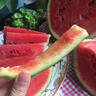 南步廣西黑美人西瓜 當季超甜帶籽大西瓜冰糖沙瓤鮮甜麒麟瓜新鮮水果 黑美人西瓜 7-8斤【一顆裝】 曬單實(shí)拍圖