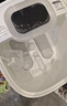 飛利浦（PHILIPS）泡腳桶躺泡免洗電動(dòng)按摩足浴盆UV殺菌小白桶智能恒溫加熱軟膠泡腳盆3222F 新年禮物實(shí)用生日禮物 曬單實(shí)拍圖