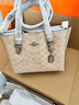 蔻馳（COACH）【品牌直供】女士MOLLIE中號斜挎手托特包CV965新年禮物 曬單實(shí)拍圖