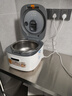 美的（Midea）花瓣P(guān)ro 2.0IH加熱電飯煲電飯鍋3-4人純鈦0涂層家用舒胃飯柴火飯鋼化玻璃電煮飯煲40HB9T一級能效 曬單實(shí)拍圖