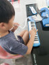 奇美口风琴儿童学生入门吹奏乐器学校教学口吹琴 32键亲情树-蓝色(软包)+备用吹管 实拍图