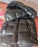 鴨鴨（YAYA）【黑標鵝系列】鴨鴨鵝絨服2025短款連帽高端加厚男女裝保暖外套冬 黑色 M (170) 曬單實(shí)拍圖