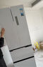 美的（Midea）417法式多門(mén)四開(kāi)門(mén)嵌入式60CM超薄一級雙變頻智能家用電冰箱MR-417WFPE流蘇銀煥新補貼 曬單實(shí)拍圖