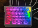 黑爵（AJAZZ）AK029有線(xiàn)磁軸單手磁軸鍵盤(pán)8K回報率RGB燈光29鍵RT0.01瓦羅蘭特 晶域軸 原廠(chǎng)白色透明 曬單實(shí)拍圖