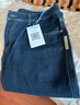 真維斯牛仔褲男春季新款褲子男高端寬松直筒彈力潮牌闊腿休閑褲子男款 703藍灰色 34 （2尺7）建議150-160斤穿 曬單實(shí)拍圖