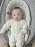 婧麒（JOYNCLEON）嬰兒連體衣保暖夾棉嬰幼兒寶寶衣服秋冬爬服哈衣套裝 Jlt200702 曬單實(shí)拍圖