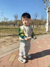 波步（BORBOON B）嬰兒外套2026新款春裝棒球服男寶寶開(kāi)衫洋氣衛衣兒童春季外出衣服 【綠色】2297 73 曬單實(shí)拍圖